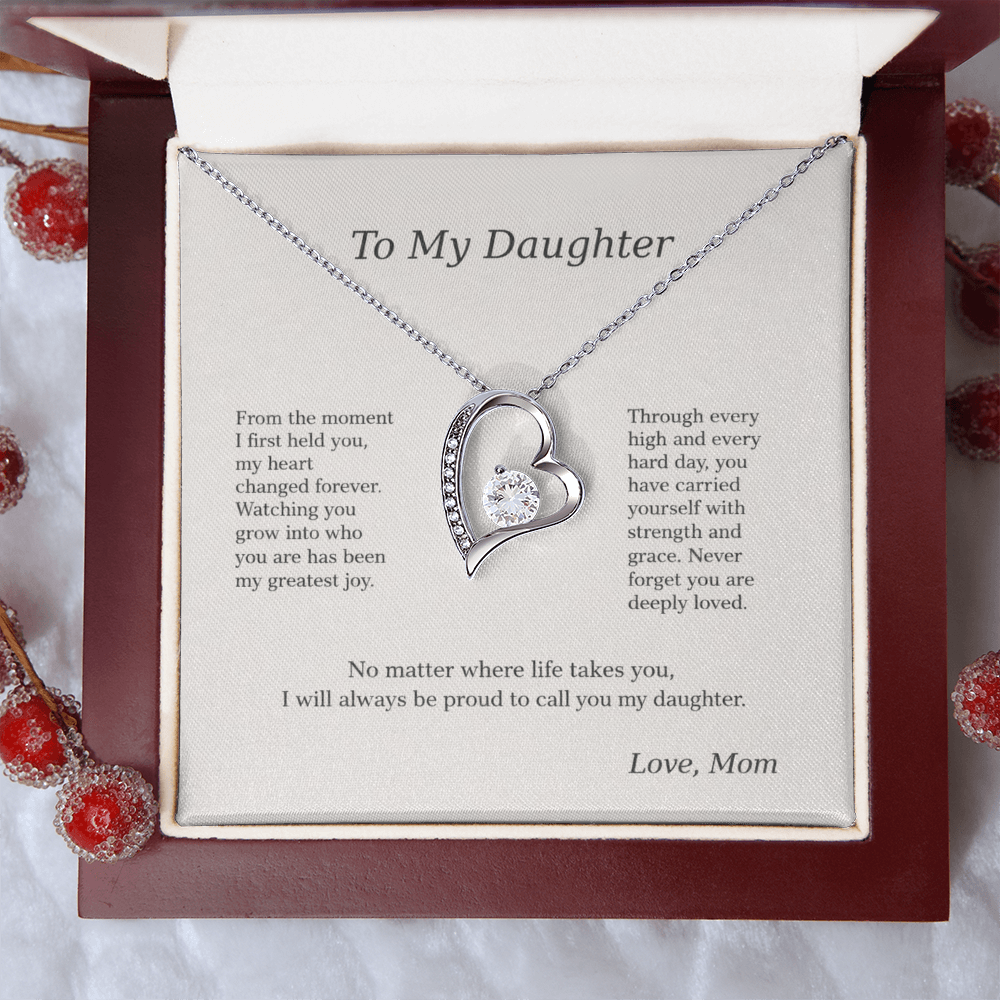 💕 A Mother’s Love Daughter Gift Necklace 💕