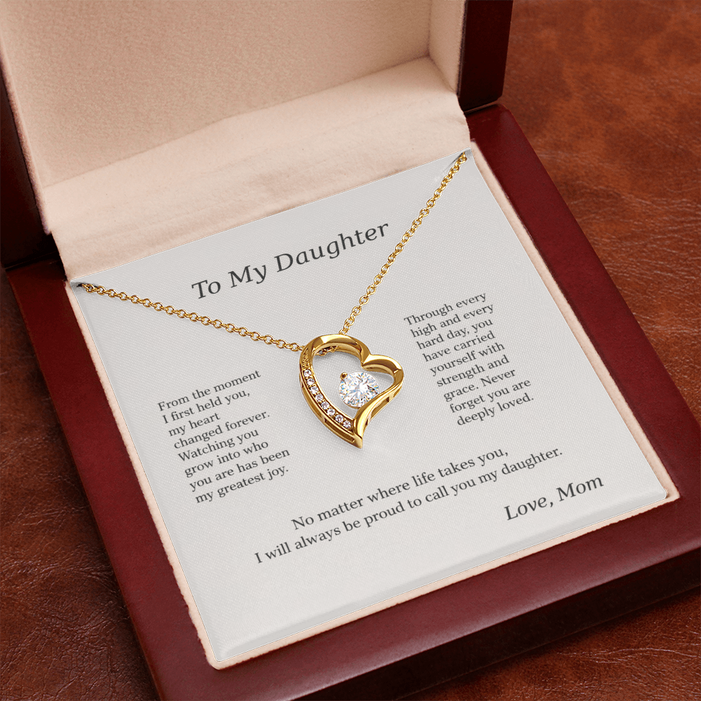 💕 A Mother’s Love Daughter Gift Necklace 💕