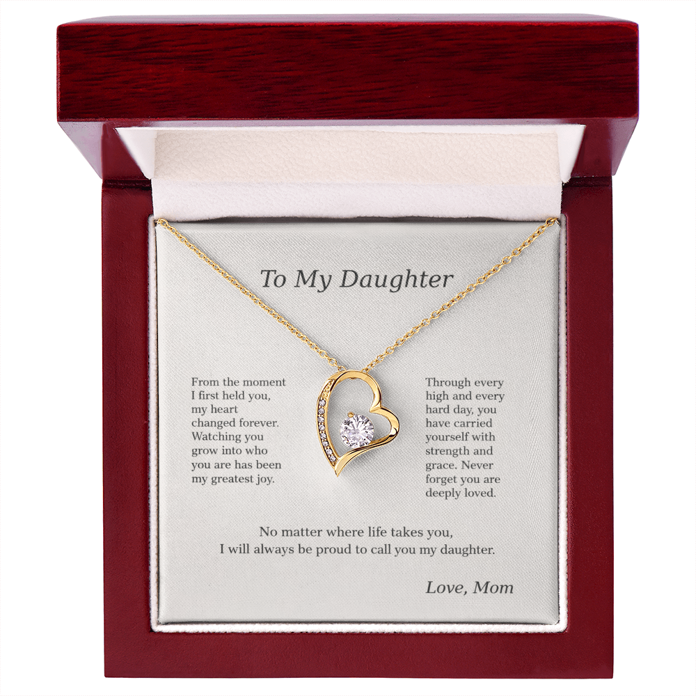 💕 A Mother’s Love Daughter Gift Necklace 💕