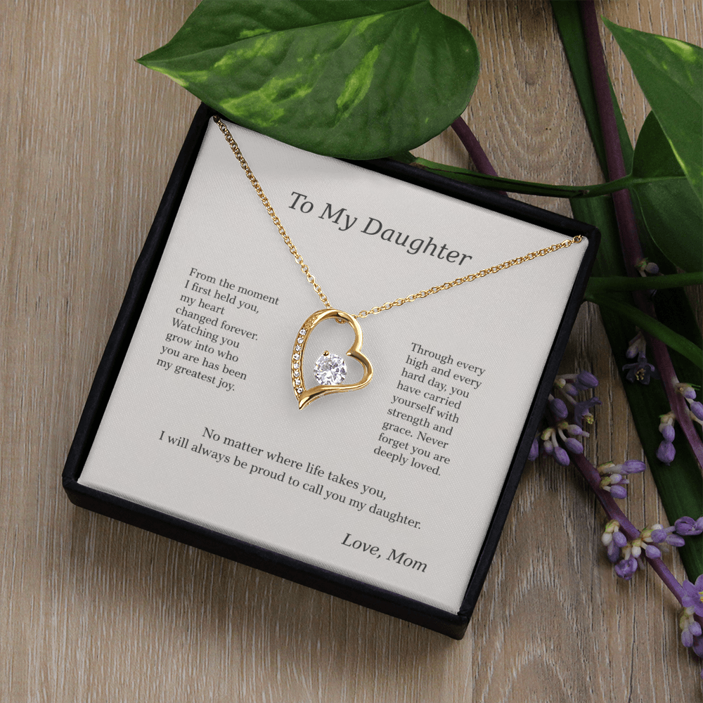 💕 A Mother’s Love Daughter Gift Necklace 💕