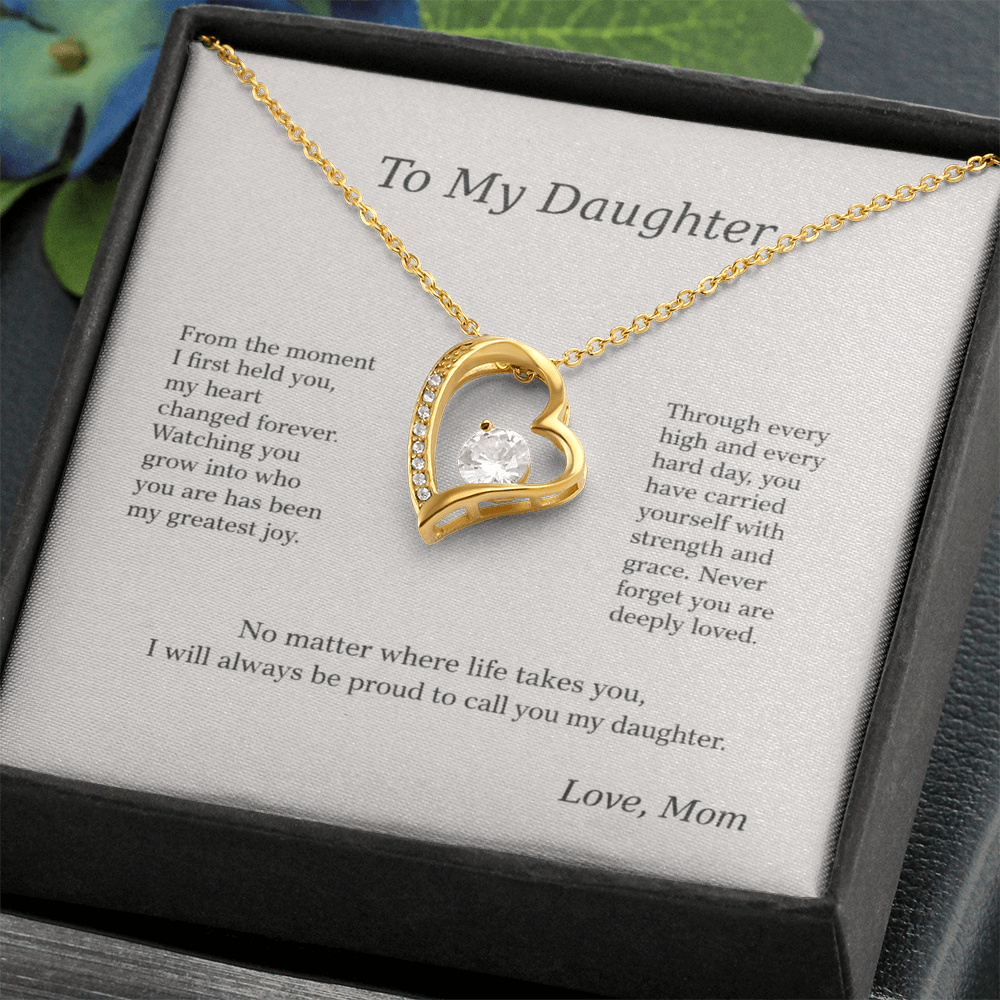 💕 A Mother’s Love Daughter Gift Necklace 💕